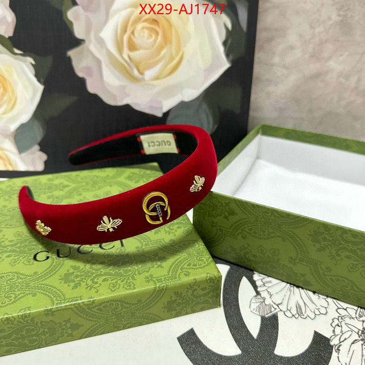 Hair band-Gucci top grade ID: AJ1747 $: 29USD