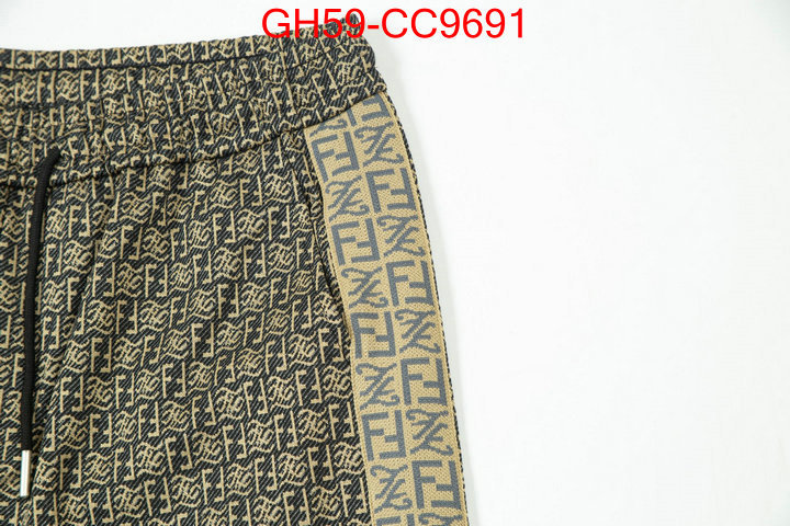 Clothing-Fendi cheap online best designer ID: CC9691 $: 59USD