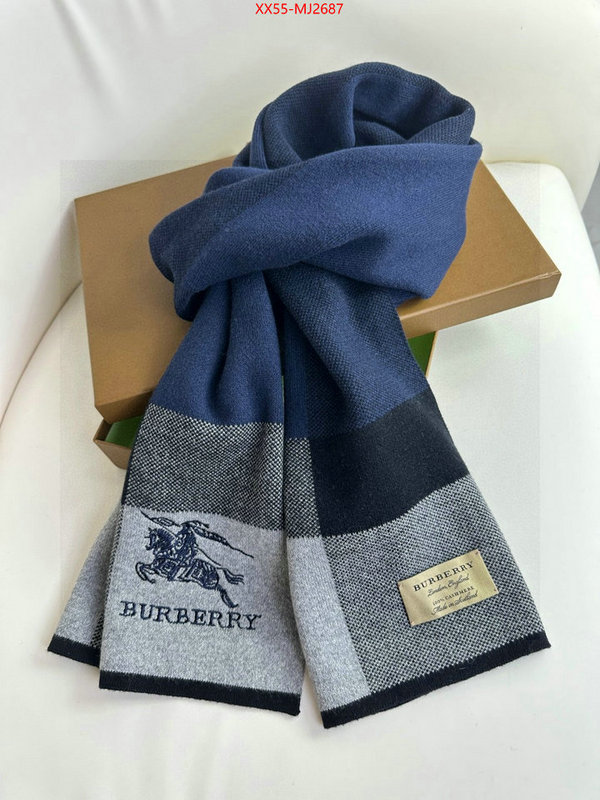 Scarf-Burberry fashion replica ID: MJ2687 $: 55USD