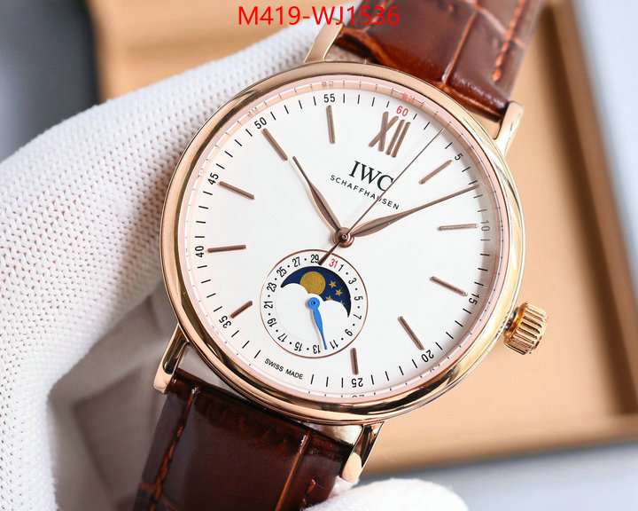 Watch(TOP)-IWC buy ID: WJ1536 $: 419USD