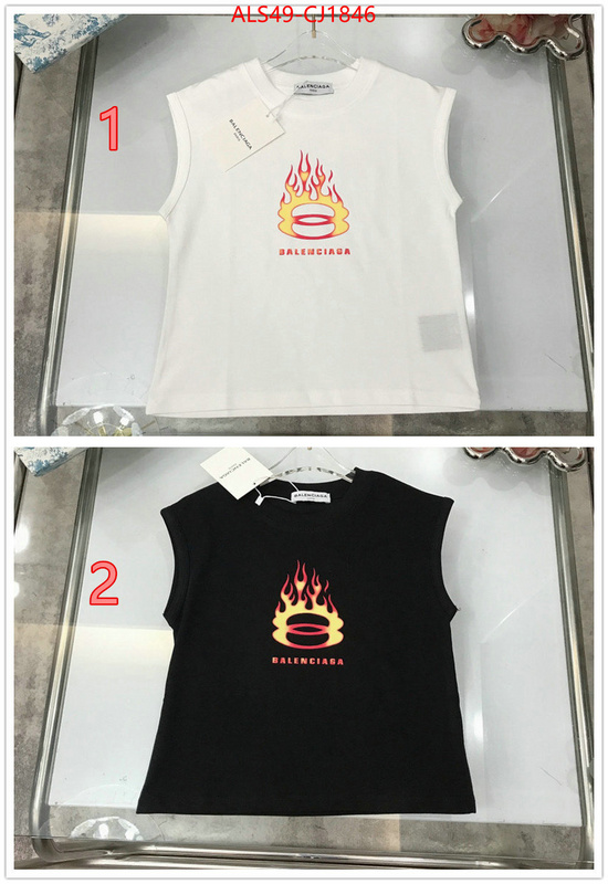 Kids clothing-Balenciaga 2024 perfect replica designer ID: CJ1846 $: 49USD