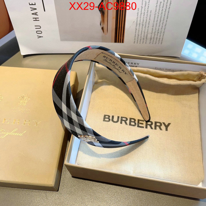 Hair band-Burberry wholesale designer shop ID: AC9880 $: 29USD