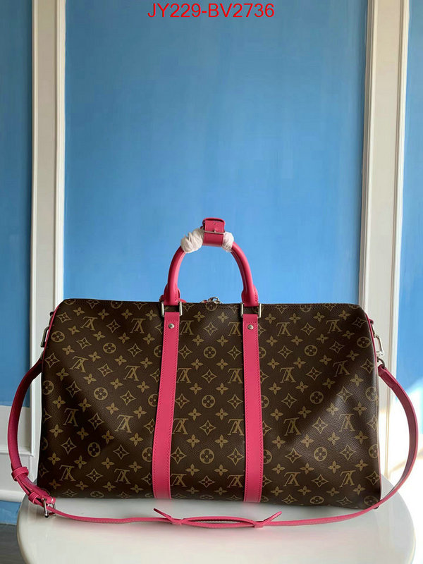 LV Bags(TOP)-Keepall BandouliRe 45-50- 7 star quality designer replica ID: BV2736 $: 229USD,