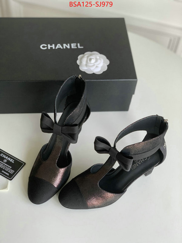 Women Shoes-Chanel for sale online ID: SJ979 $: 125USD