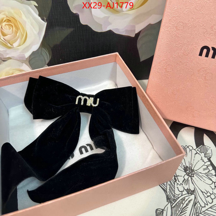 Hair band-MIU MIU buy ID: AJ1779 $: 29USD