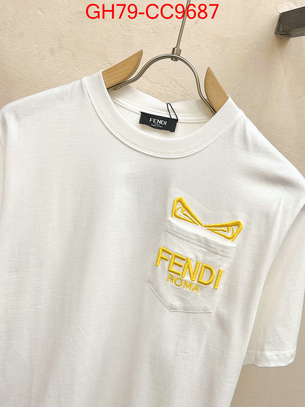 Clothing-Fendi wholesale sale ID: CC9687 $: 79USD