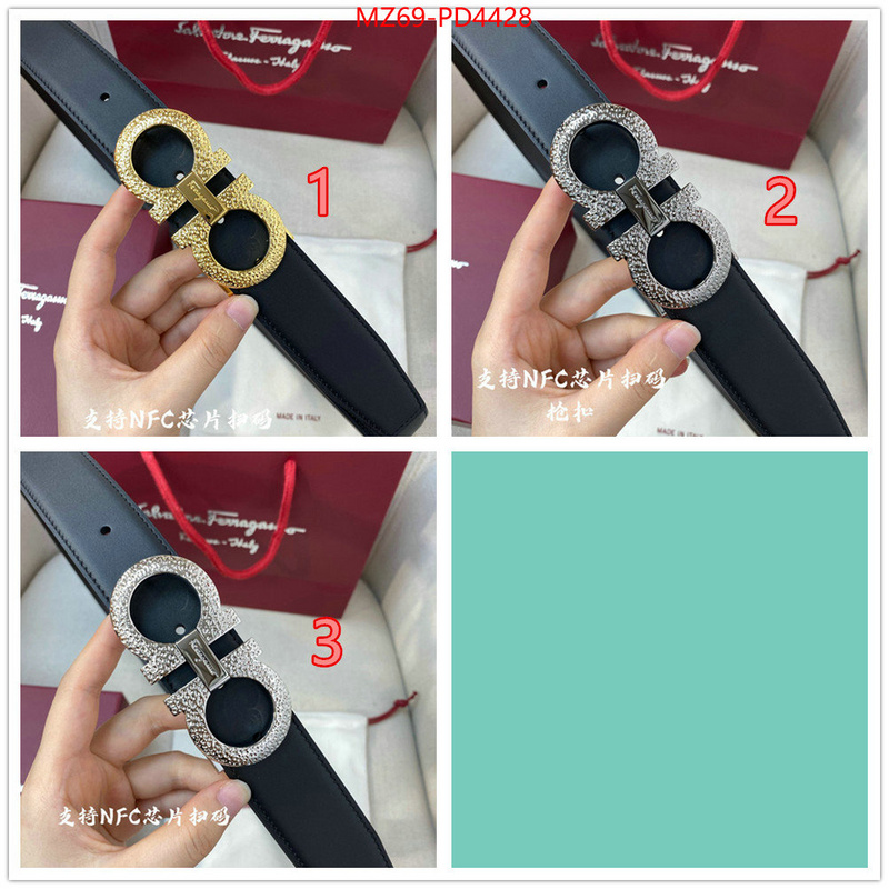 Belts-Ferragamo buy high-quality fake ID: PD4428 $: 69USD