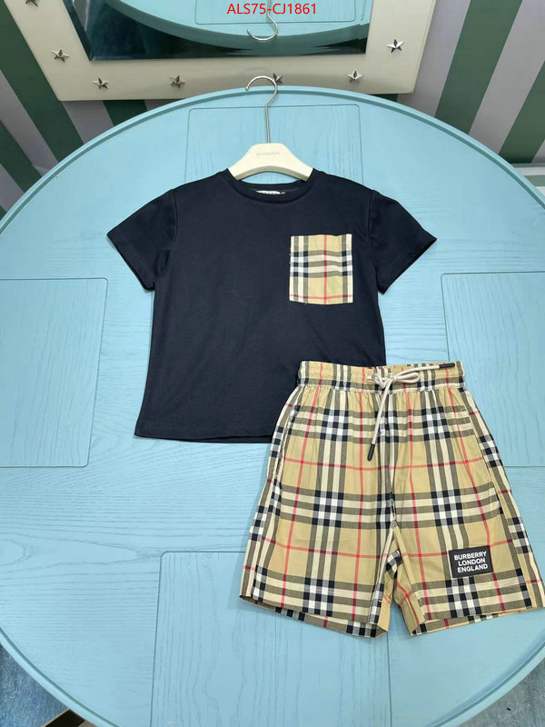 Kids clothing-Burberry good quality replica ID: CJ1861 $: 75USD