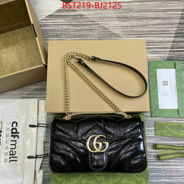 Gucci Bags(TOP)-Marmont where can you buy a replica ID: BJ2125 $: 219USD,