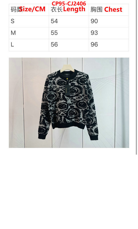 Clothing-Versace online sales ID: CJ2406 $: 95USD