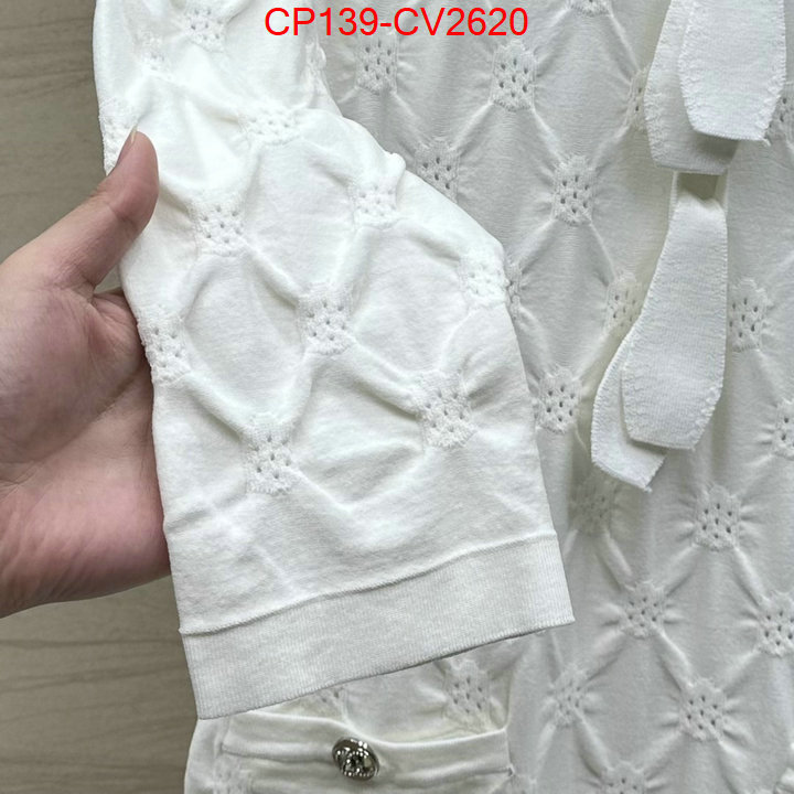 Clothing-Chanel high quality happy copy ID: CV2620 $: 139USD