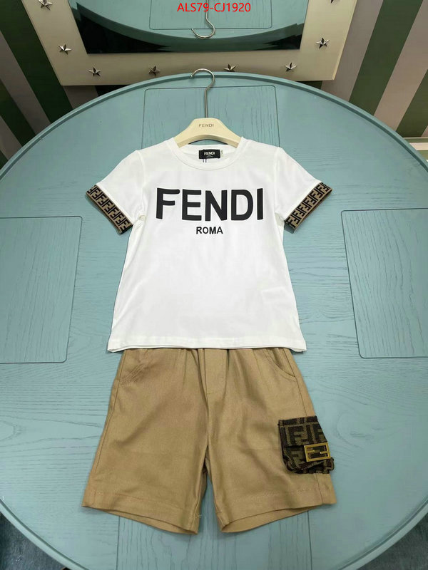 Kids clothing-Fendi sellers online ID: CJ1920 $: 79USD