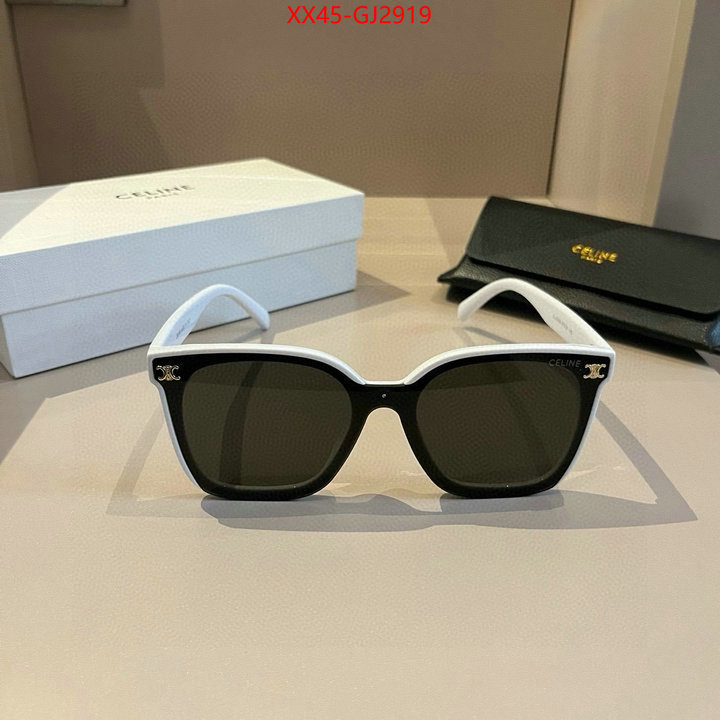 Glasses-CELINE fake designer ID: GJ2919 $: 45USD