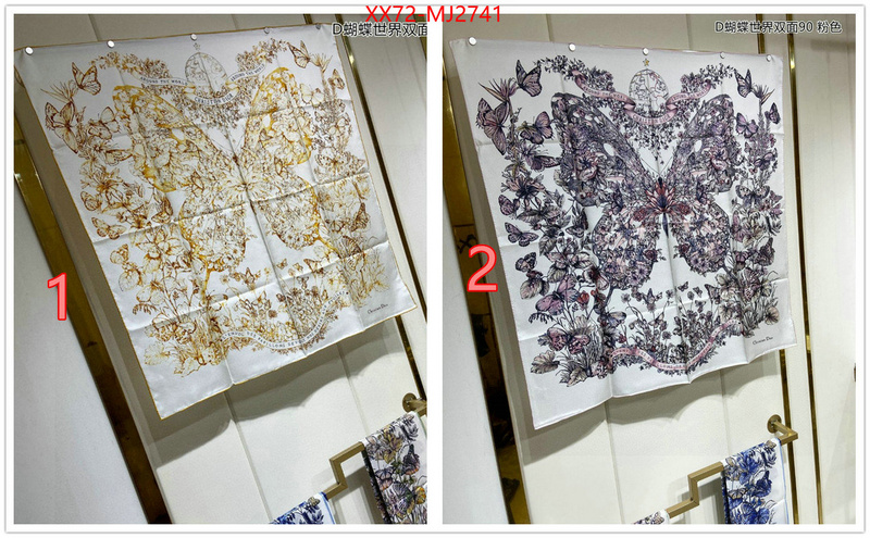 Scarf-Dior fake ID: MJ2741 $: 72USD