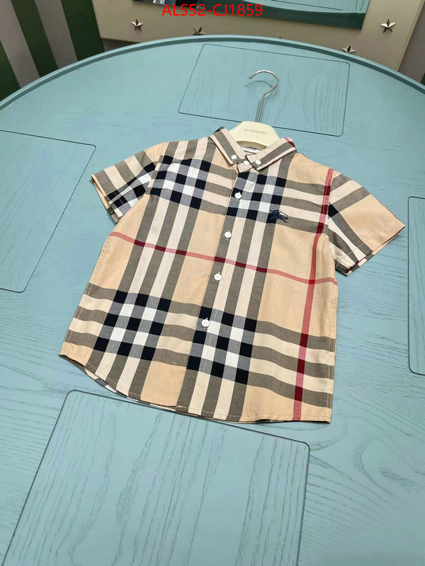 Kids clothing-Burberry replica 1:1 ID: CJ1859 $: 52USD