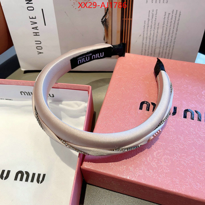 Hair band-MIU MIU buy 2024 replica ID: AJ1786 $: 29USD