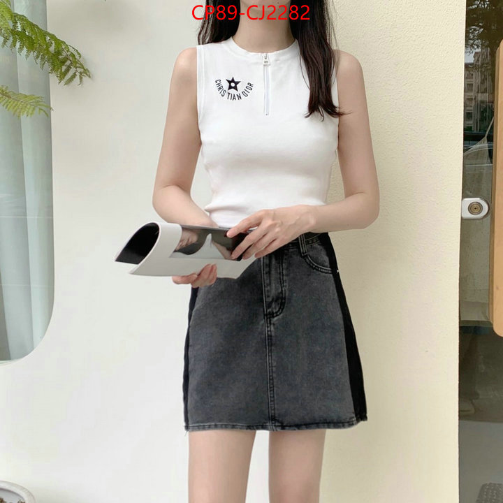 Clothing-Dior fake cheap best online ID: CJ2282 $: 89USD