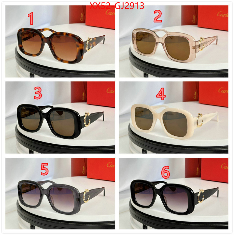 Glasses-Cartier fake aaaaa ID: GJ2913 $: 52USD