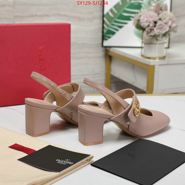 Women Shoes-Valentino replica shop ID: SJ1234 $: 129USD