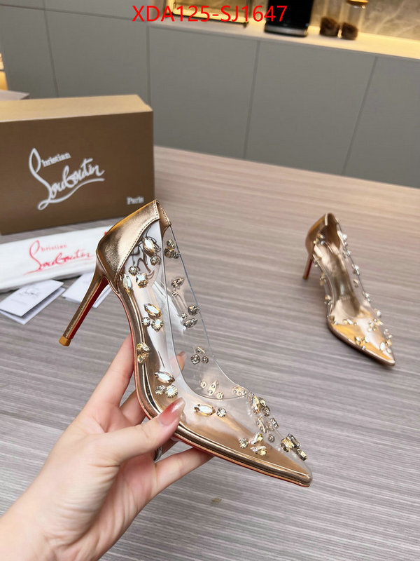 Women Shoes-Christian Louboutin best quality fake ID: SJ1647 $: 125USD