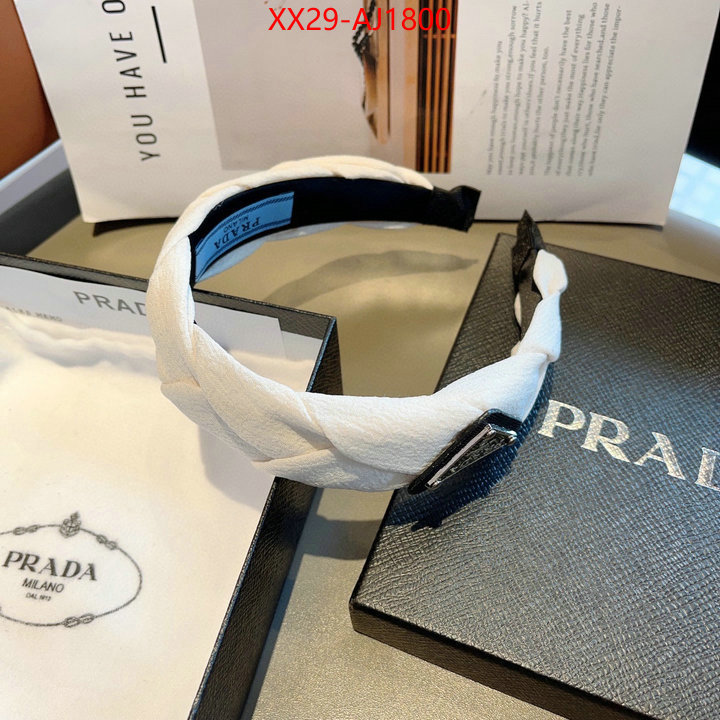 Hair band-Prada high quality customize ID: AJ1800 $: 29USD