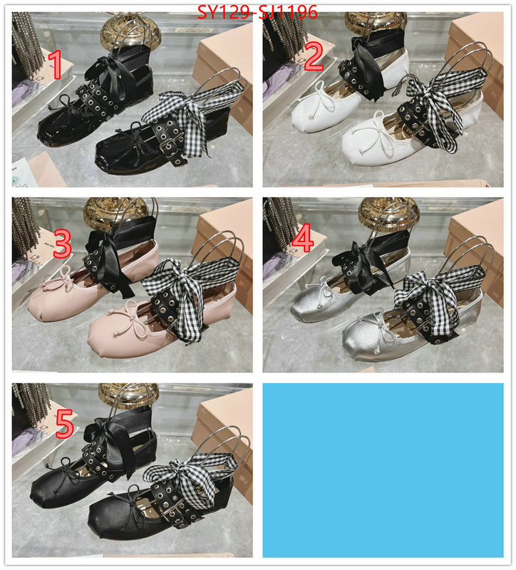 Women Shoes-Miu Miu knockoff highest quality ID: SJ1196 $: 129USD