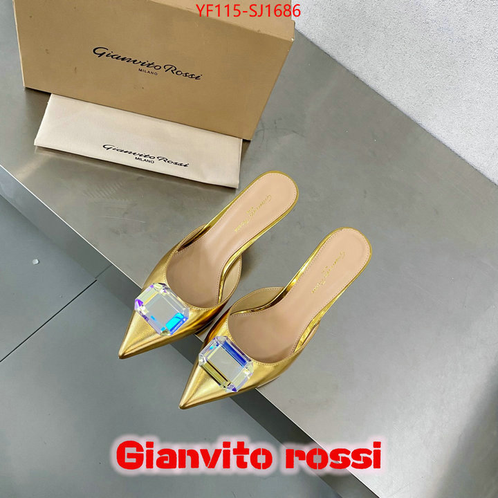 Women Shoes-Gianvito Rossi replica 2024 perfect luxury ID: SJ1686 $: 115USD