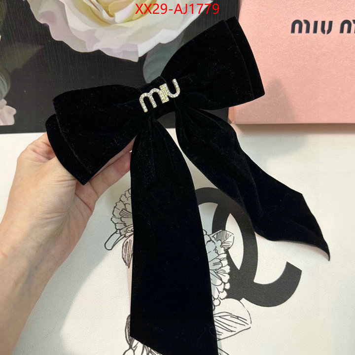 Hair band-MIU MIU buy ID: AJ1779 $: 29USD