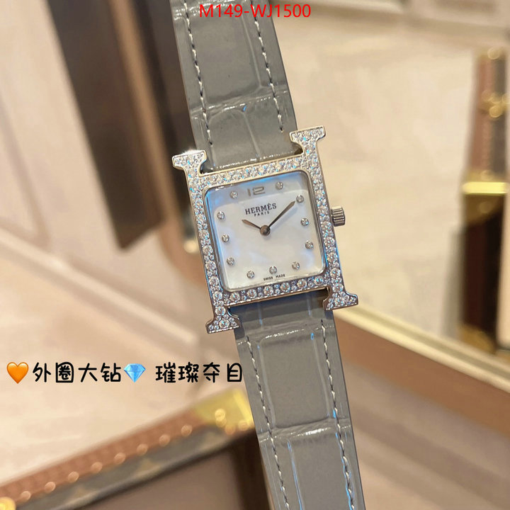 Watch(4A)-Hermes the highest quality fake ID: WJ1500 $: 149USD