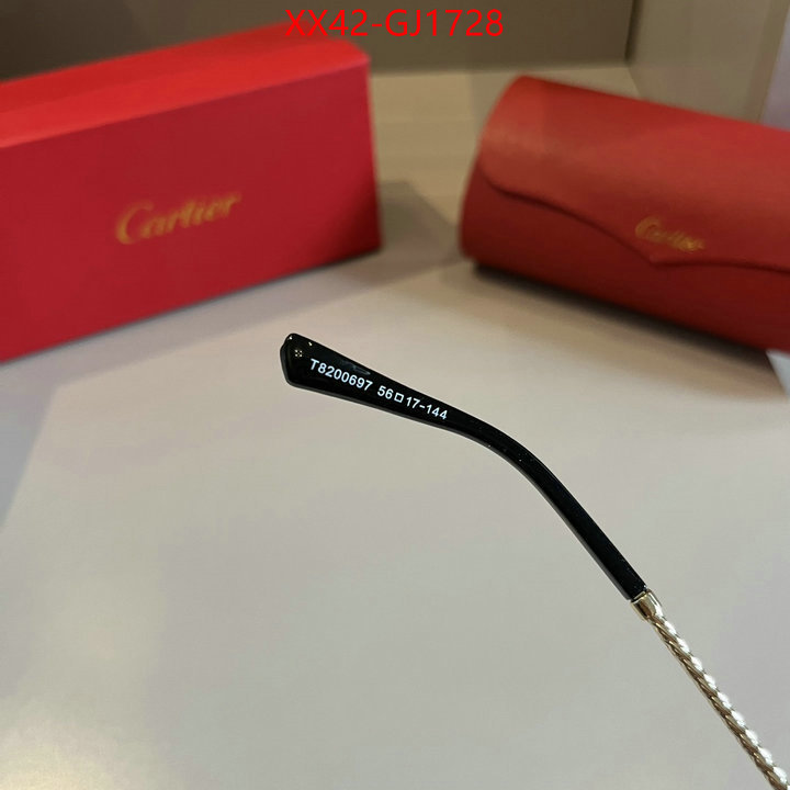 Glasses-Cartier where can i find ID: GJ1728 $: 42USD