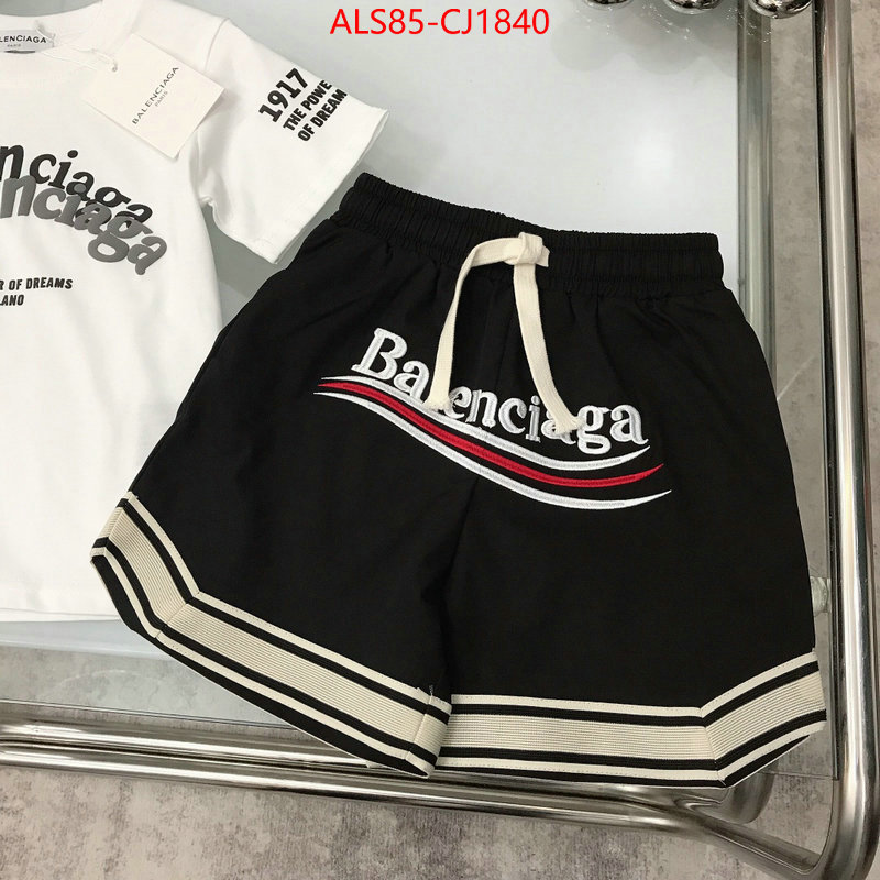 Kids clothing-Balenciaga replica 2024 perfect luxury ID: CJ1840 $: 85USD