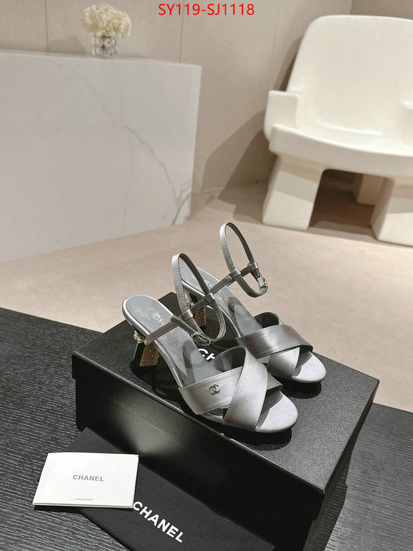 Women Shoes-Chanel wholesale imitation designer replicas ID: SJ1118 $: 119USD