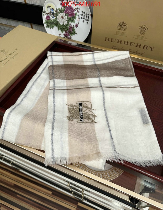 Scarf-Burberry online store ID: MJ2691 $: 75USD