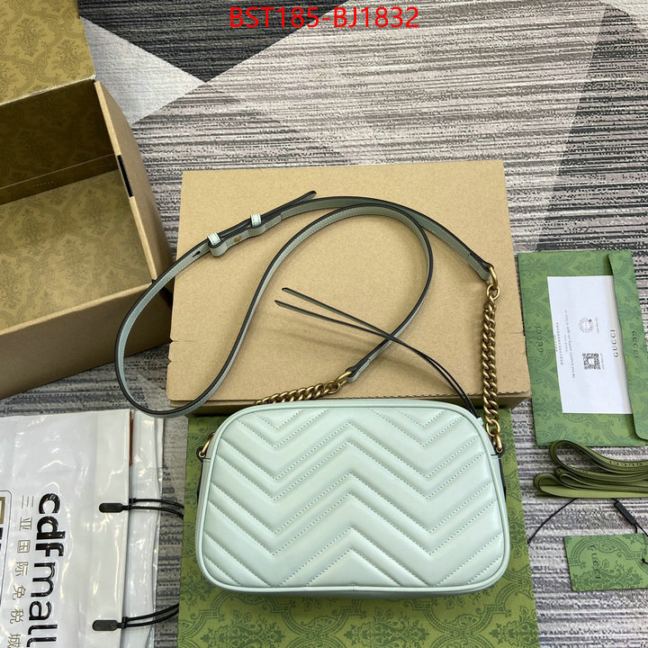 Gucci Bags(TOP)-Marmont where quality designer replica ID: BJ1832 $: 185USD,