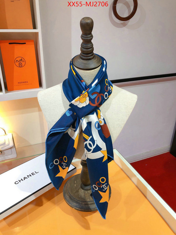 Scarf-Chanel outlet 1:1 replica ID: MJ2706 $: 55USD