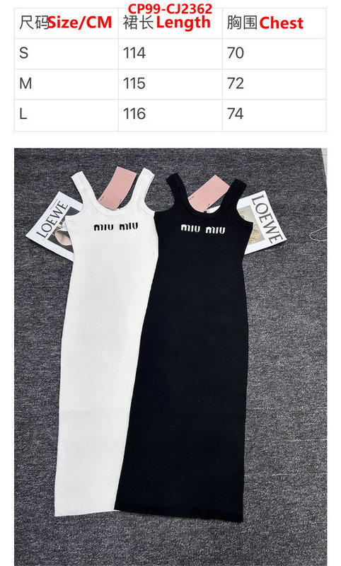 Clothing-MIU MIU we offer ID: CJ2362 $: 99USD