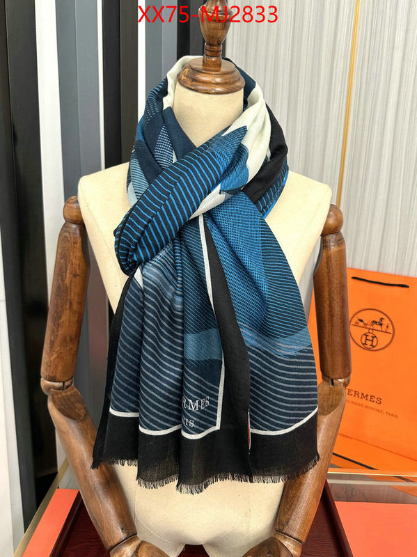 Scarf-Hermes unsurpassed quality ID: MJ2833 $: 75USD