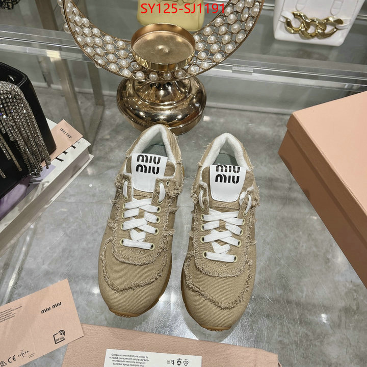 Women Shoes-Miu Miu luxury cheap ID: SJ1191 $: 125USD