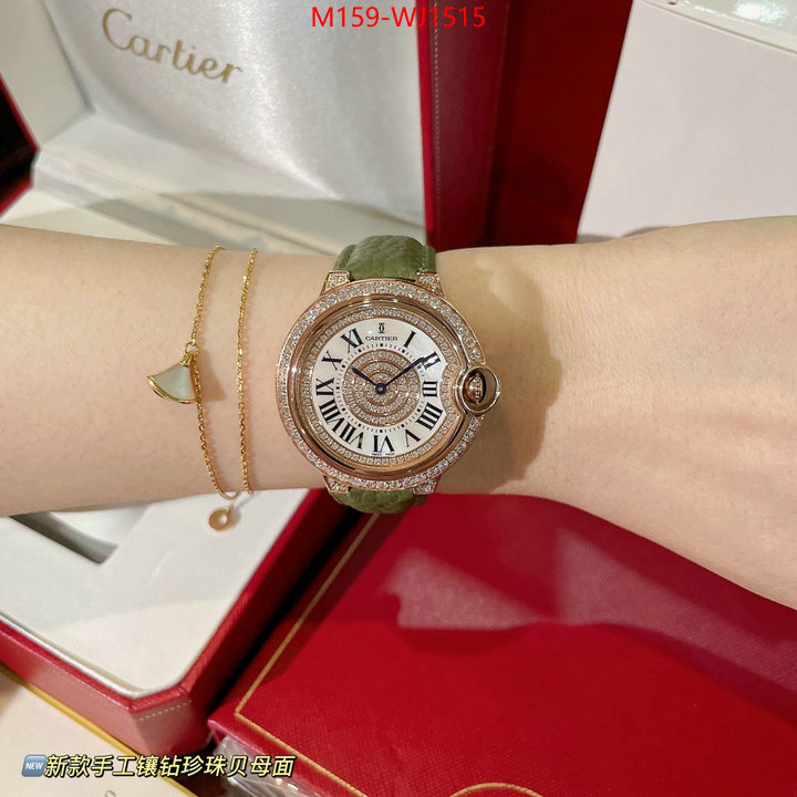 Watch(4A)-Cartier wholesale designer shop ID: WJ1515 $: 159USD