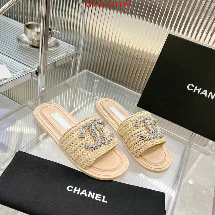 Women Shoes-Chanel sell high quality ID: SJ1115 $: 119USD