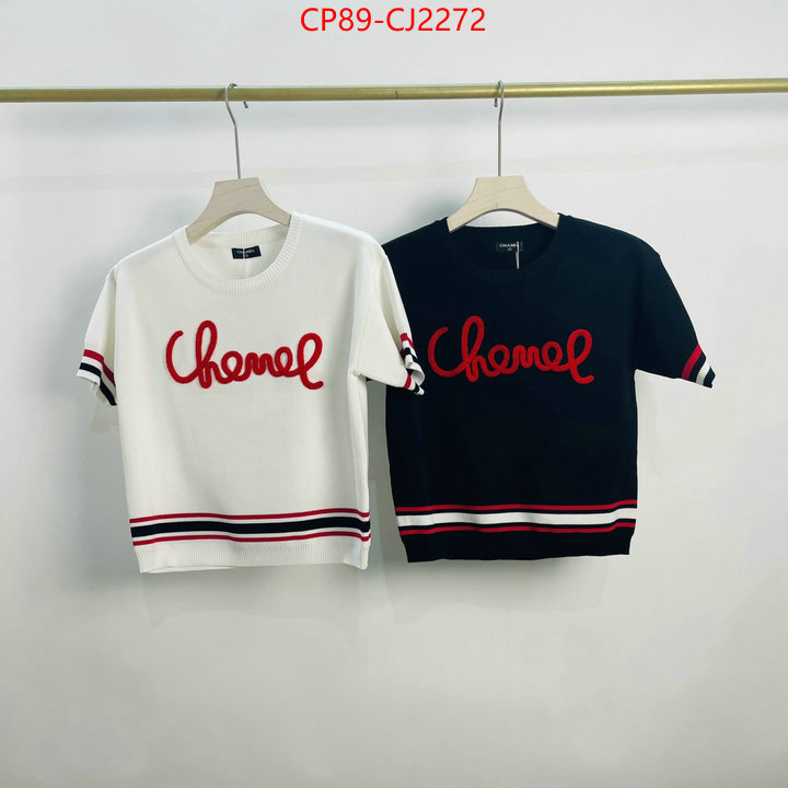 Clothing-Chanel can you buy replica ID: CJ2272 $: 89USD