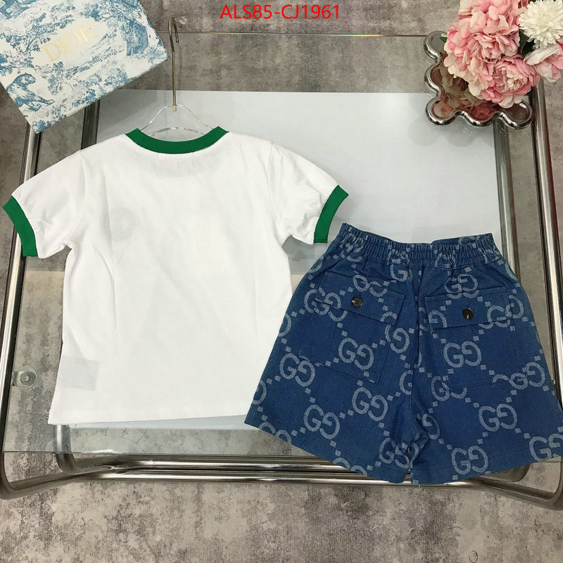 Kids clothing-Gucci luxury fake ID: CJ1961 $: 85USD