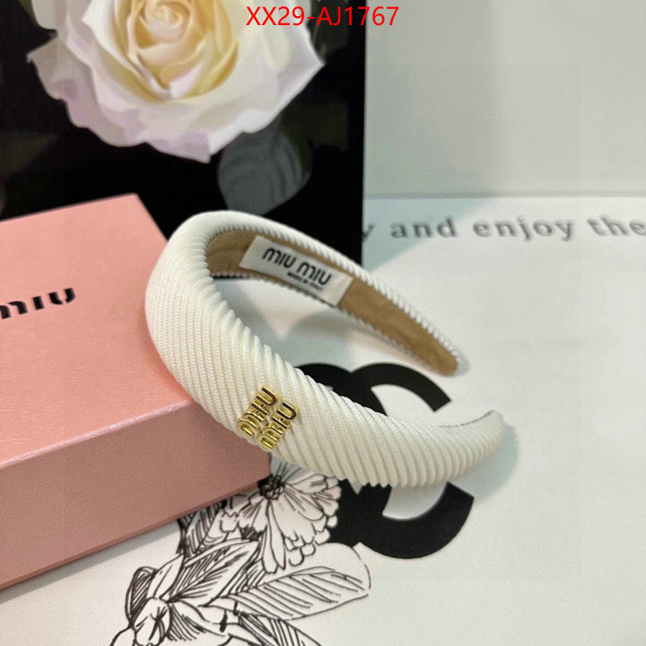 Hair band-MIU MIU replica 2024 perfect luxury ID: AJ1767 $: 29USD