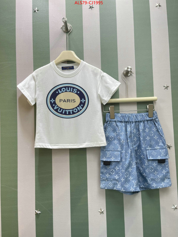 Kids clothing-LV 2024 replica wholesale cheap sales online ID: CJ1995 $: 79USD