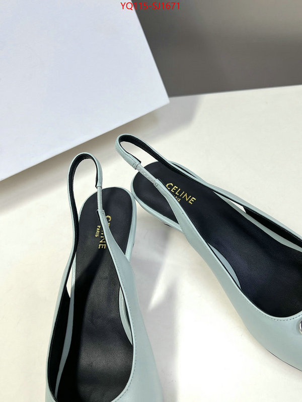 Women Shoes-CELINE buy replica ID: SJ1671 $: 115USD