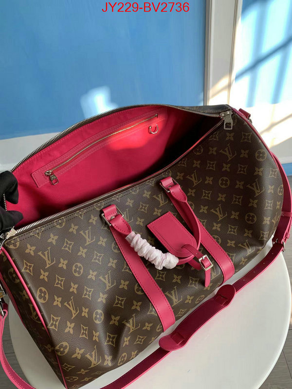 LV Bags(TOP)-Keepall BandouliRe 45-50- 7 star quality designer replica ID: BV2736 $: 229USD,