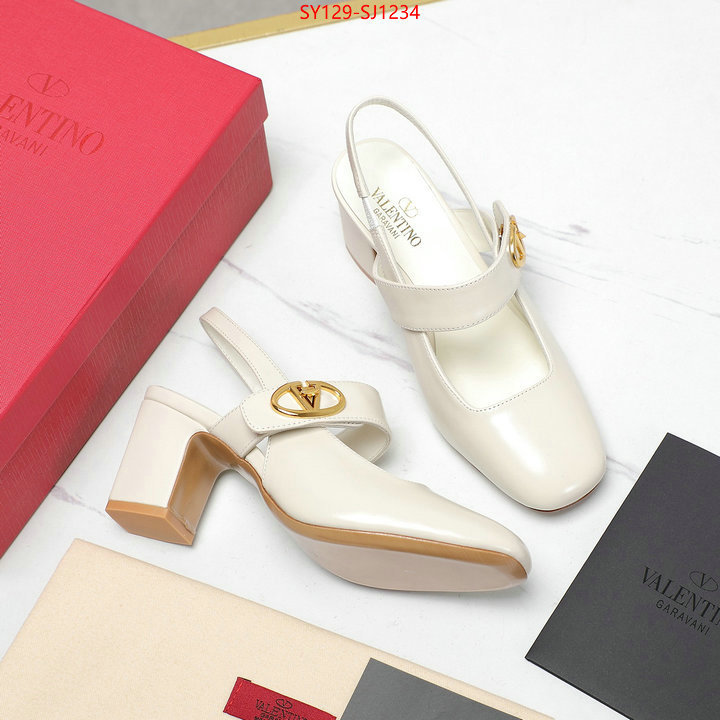 Women Shoes-Valentino replica shop ID: SJ1234 $: 129USD