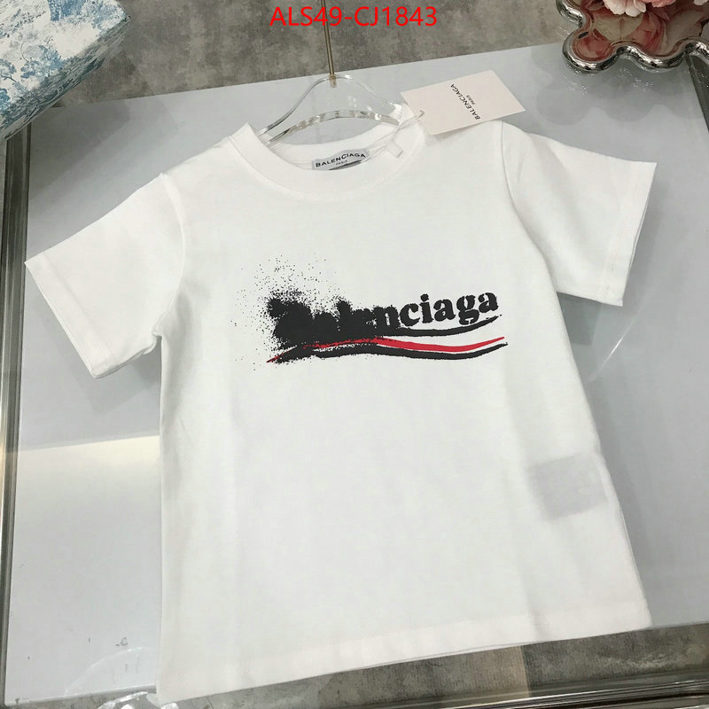 Kids clothing-Balenciaga aaaaa quality replica ID: CJ1843 $: 49USD