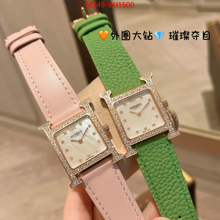 Watch(4A)-Hermes the highest quality fake ID: WJ1500 $: 149USD