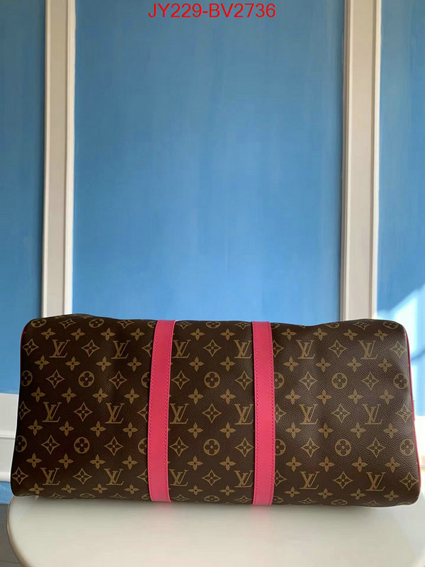 LV Bags(TOP)-Keepall BandouliRe 45-50- 7 star quality designer replica ID: BV2736 $: 229USD,